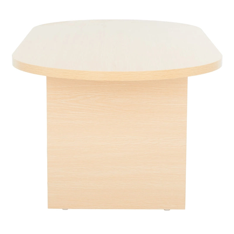 Tavolino da caffè ovale moderno SAFAVIEH Gulzada - 47 pollici L x 24 pollici P x 18 pollici A - 47Lx24Px18A
