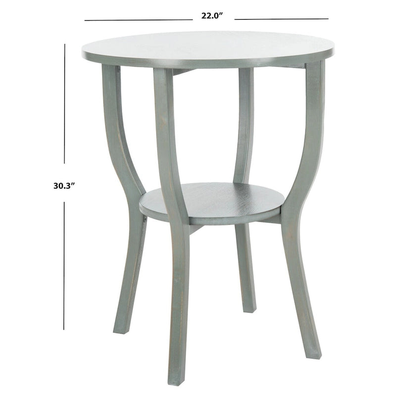 Table d'appoint Maryann SAFAVIEH - 22 x 22 x 30,3 - 22 larg. x 22 prof. x 30 haut.