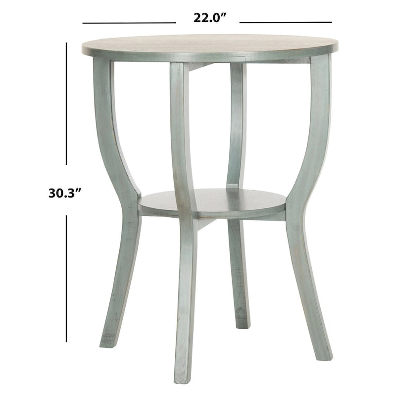 Table d'appoint Maryann SAFAVIEH - 22 x 22 x 30,3 - 22 larg. x 22 prof. x 30 haut.