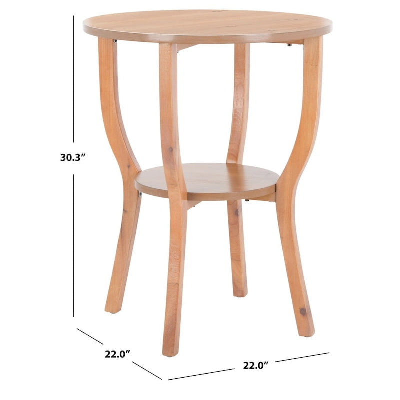 Table d'appoint Maryann SAFAVIEH - 22 x 22 x 30,3 - 22 larg. x 22 prof. x 30 haut.