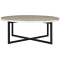 SAFAVIEH Marharita Tavolino da caffè crema - 39,8 x 39,8 x 15,4 - 40Wx40Dx15H