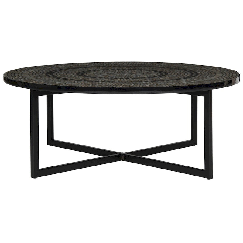SAFAVIEH Marharita Tavolino da caffè crema - 39,8 x 39,8 x 15,4 - 40Wx40Dx15H