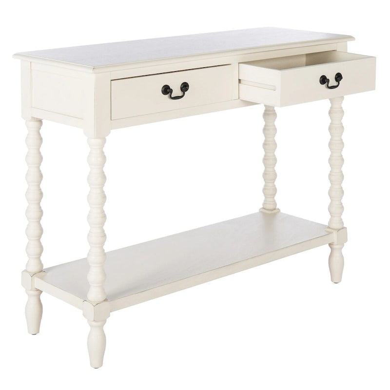 SAFAVIEH Henretta Tavolo Consolle a 2 Cassetti - 35,5 L x 13 P x 29,5 H - 35,5 L x 13 P x 29,5 H - 36Lx13Px30H