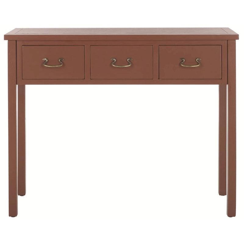 SAFAVIEH Marleine Console vieillie grise - 39,4 x 14,2 x 31,7 - 39Lx14Px32H