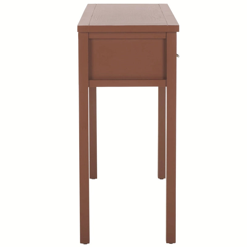 SAFAVIEH Marleine Console vieillie grise - 39,4 x 14,2 x 31,7 - 39Lx14Px32H