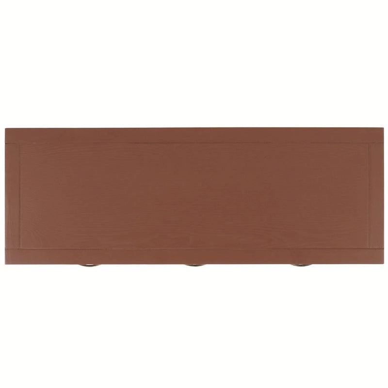 SAFAVIEH Marleine Console vieillie grise - 39,4 x 14,2 x 31,7 - 39Lx14Px32H
