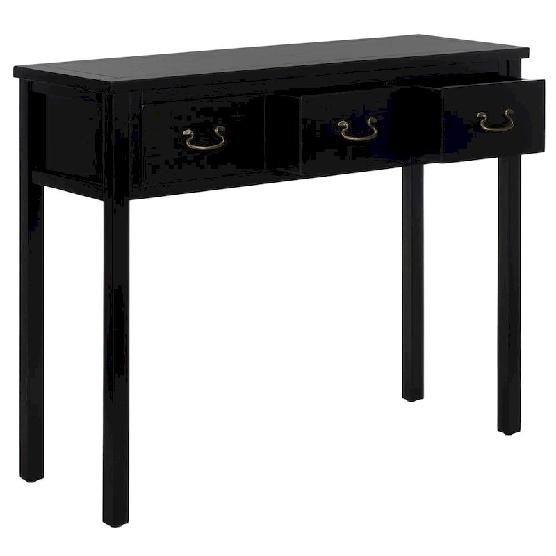 SAFAVIEH Marleine Console vieillie grise - 39,4 x 14,2 x 31,7 - 39Lx14Px32H