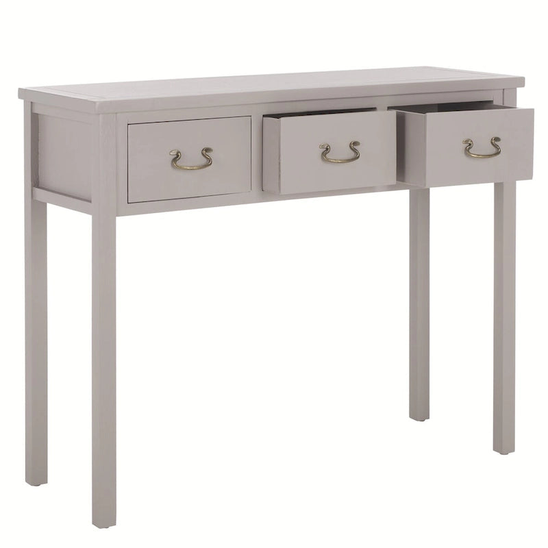 SAFAVIEH Marleine Console vieillie grise - 39,4 x 14,2 x 31,7 - 39Lx14Px32H