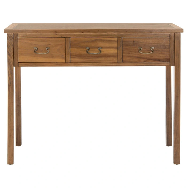SAFAVIEH Marleine Console vieillie grise - 39,4 x 14,2 x 31,7 - 39Lx14Px32H