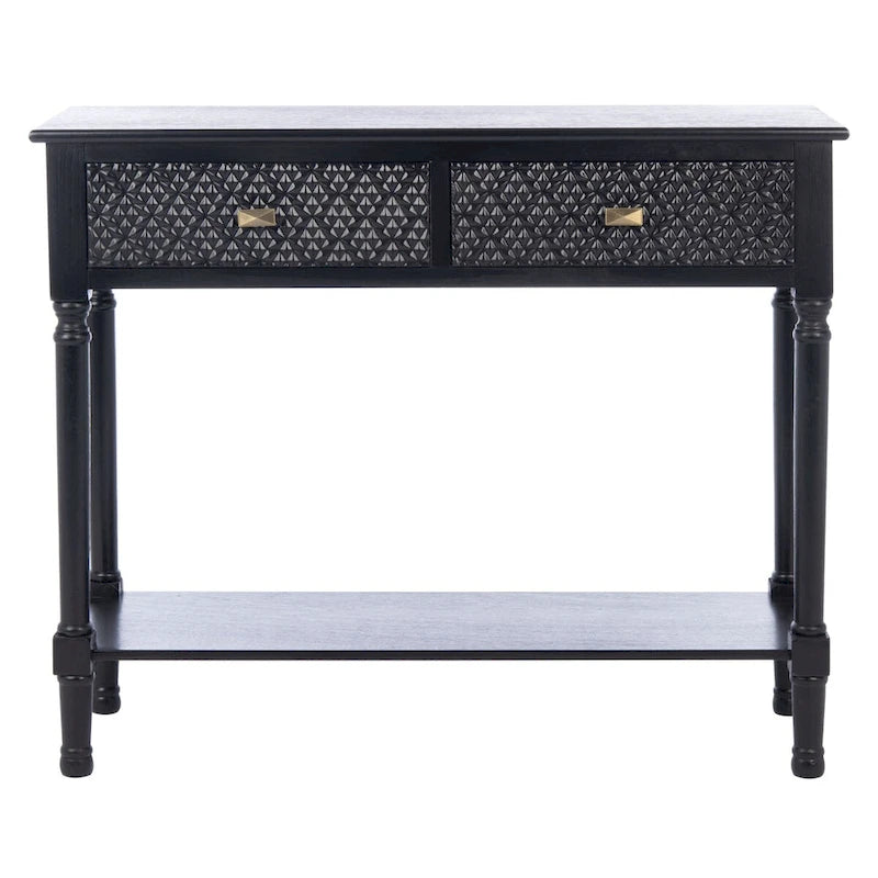 SAFAVIEH Salina Tavolo Consolle 2 Cassetti - 35,5 L x 13 P x 29,5 H - 36Lx13Px30H