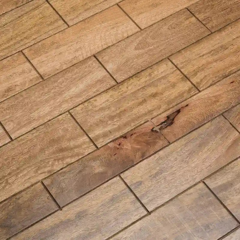 SAFAVIEH Tavolino da caffè rotondo Alfia con piano in legno e base in vimini - 35,4 x 35,4 x 15,7 - 35Lx35Px16A