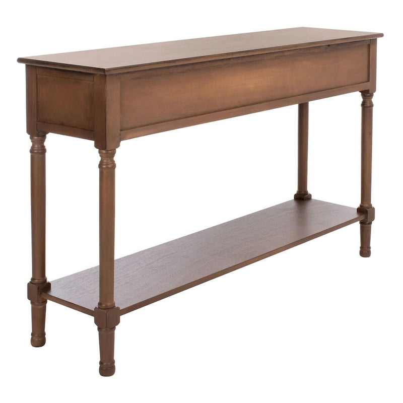 SAFAVIEH Jeanie Tavolino consolle a 3 cassetti con ripiano inferiore - 47,3 L x 13 P x 29,5 A - 47Lx13Px30A