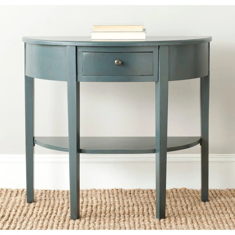 SAFAVIEH Sabina Table Console Bouleau Blanc Cassé - 33.9 x 14.4 x 30.1 - 34Lx14Px30H