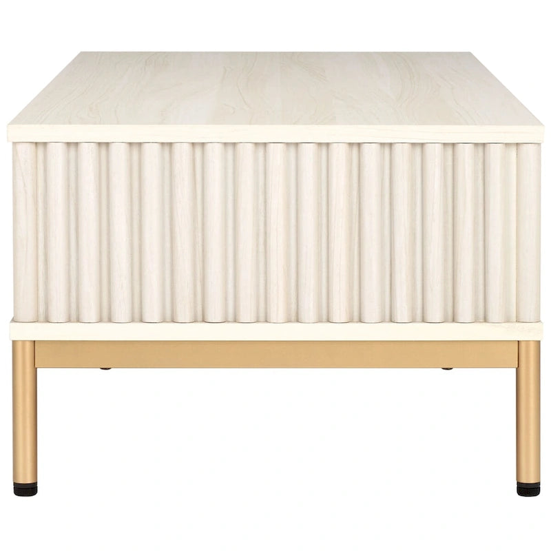 Tavolino contenitore a 2 ante Tamayo di SAFAVIEH - 43,7'' L x 21,5'' P x 15,4'' H - 44Lx21Px15H
