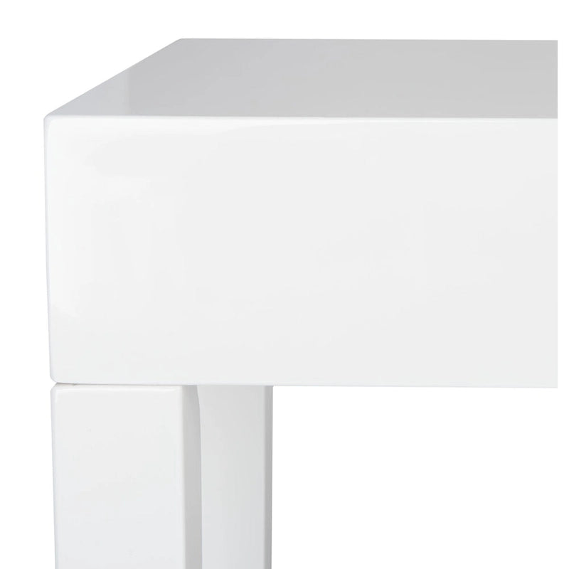 Console SAFAVIEH Bonny Laccata Bianca - 51,2 L x 13,4 P x 31,5 A - 51Lx13Px32A
