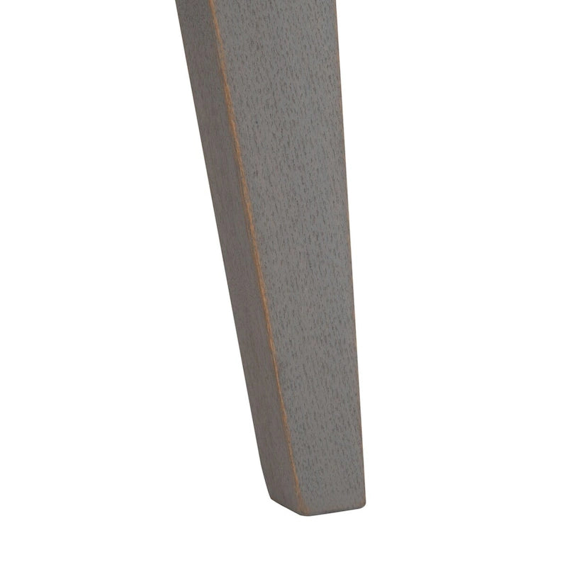 SAFAVIEH Sharron Tavolino/Comodino Laccato Bianco/Grigio - 0 - 32 x 32 x 18 - 32L x 32P x 18A