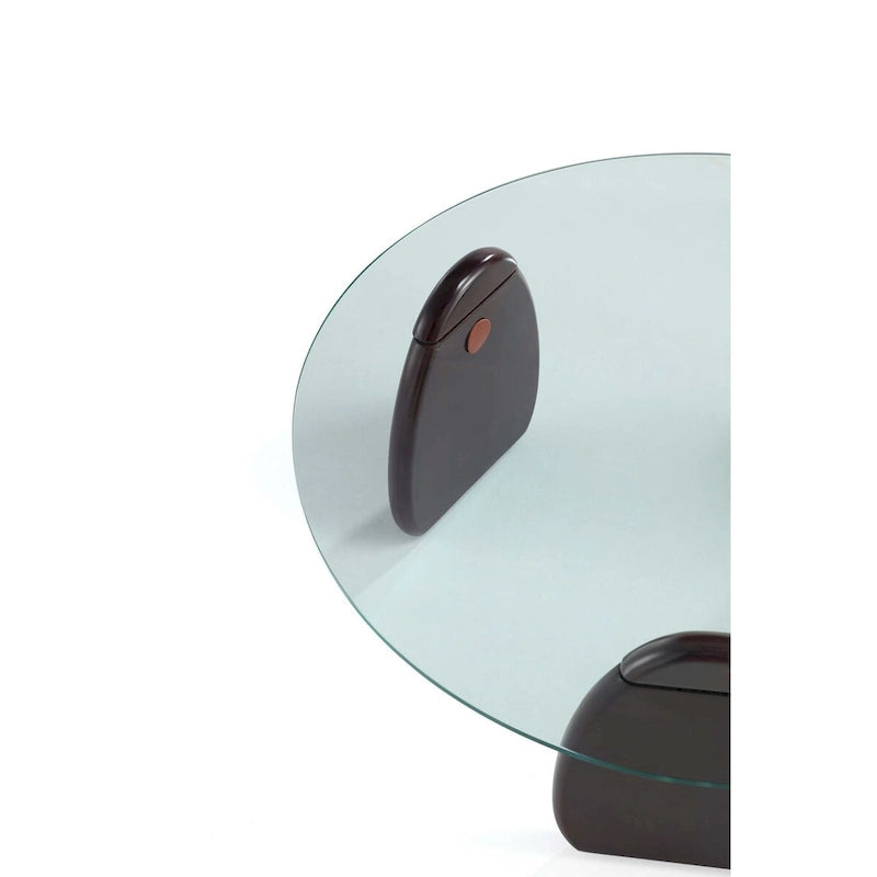 Table basse moderne Artesia noyer foncé Manhattan Comfort