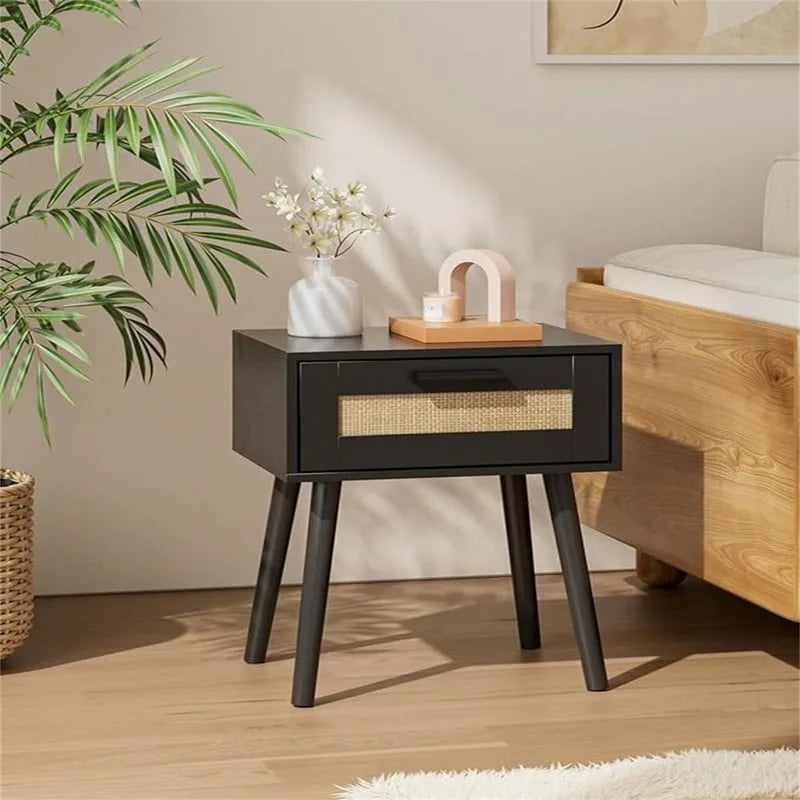 Comodini da camera in legno - 11,81P x 15,35L x 19,69A