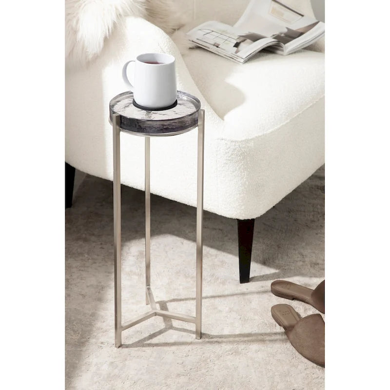 Tavolino da salotto Kate e Laurel Aguilar Glam - 9x9x23