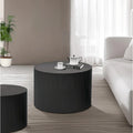 Set di tavolini da caffè sovrapponibili Wave Stripe