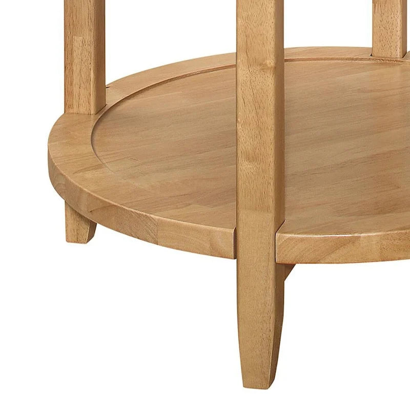 Tavolino finale Isbell Maple con ripiano