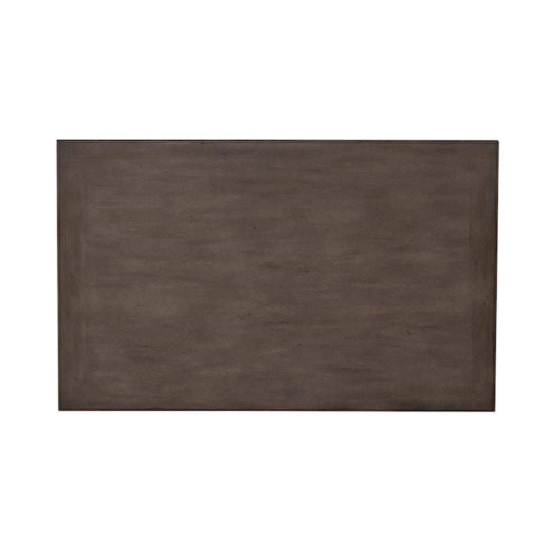 Set Tavolino da Salotto 3 Pezzi Ocean Isle Bianco Antico e Pino Weathered