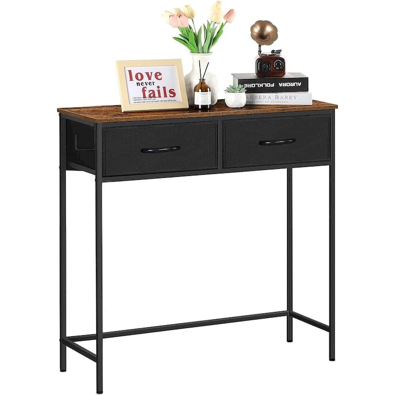 Petite console avec 2 tiroirs