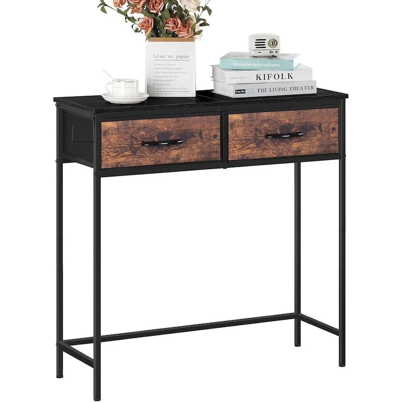 Petite console avec 2 tiroirs