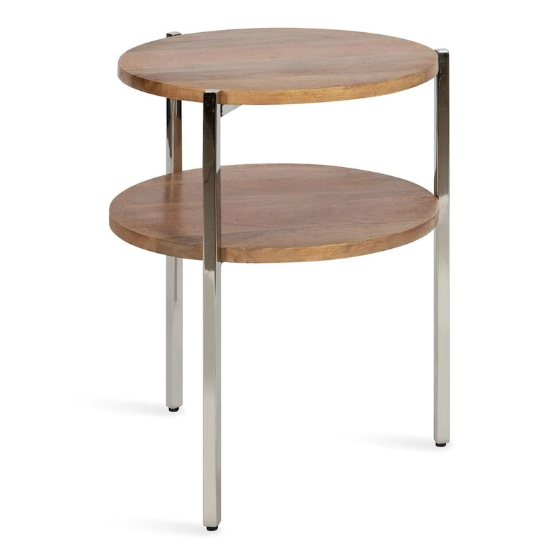 Table d'appoint ronde Lamaar Kate and Laurel - 19x19x25
