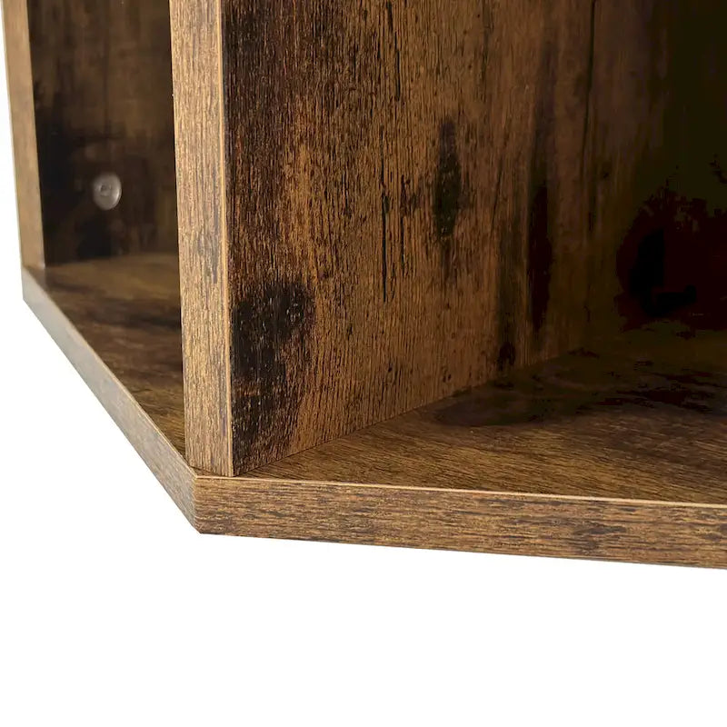 Table basse hexagonale, table d'appoint, table de chevet