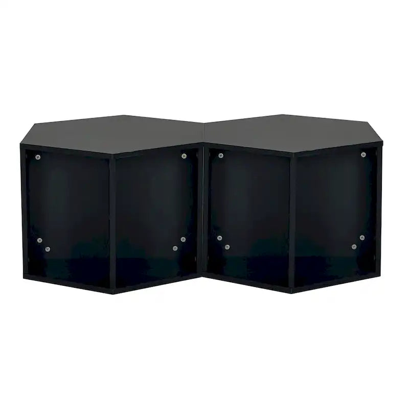 Table basse hexagonale, table d'appoint, table de chevet
