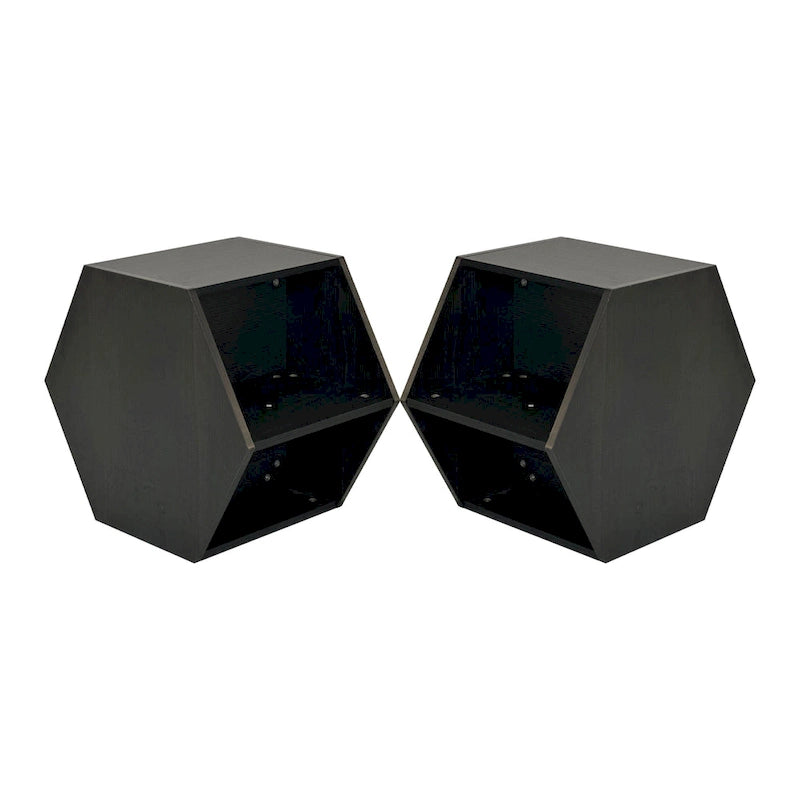 Table basse hexagonale, table d'appoint, table de chevet