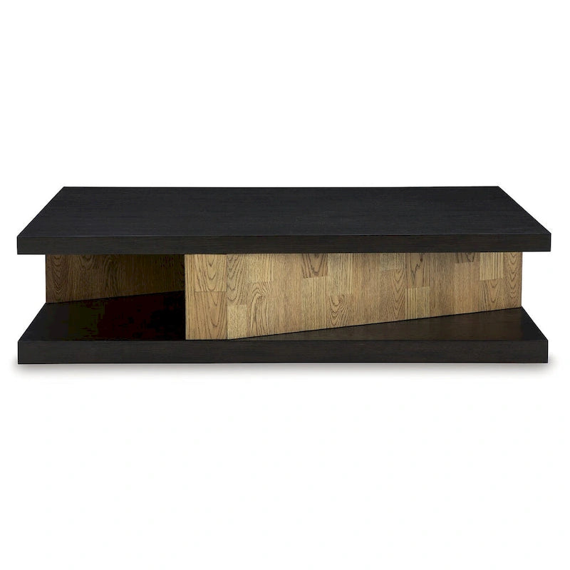 Signature Design by Ashley Kocomore Table basse marron/beige – 60 L x 35 P x 16 H