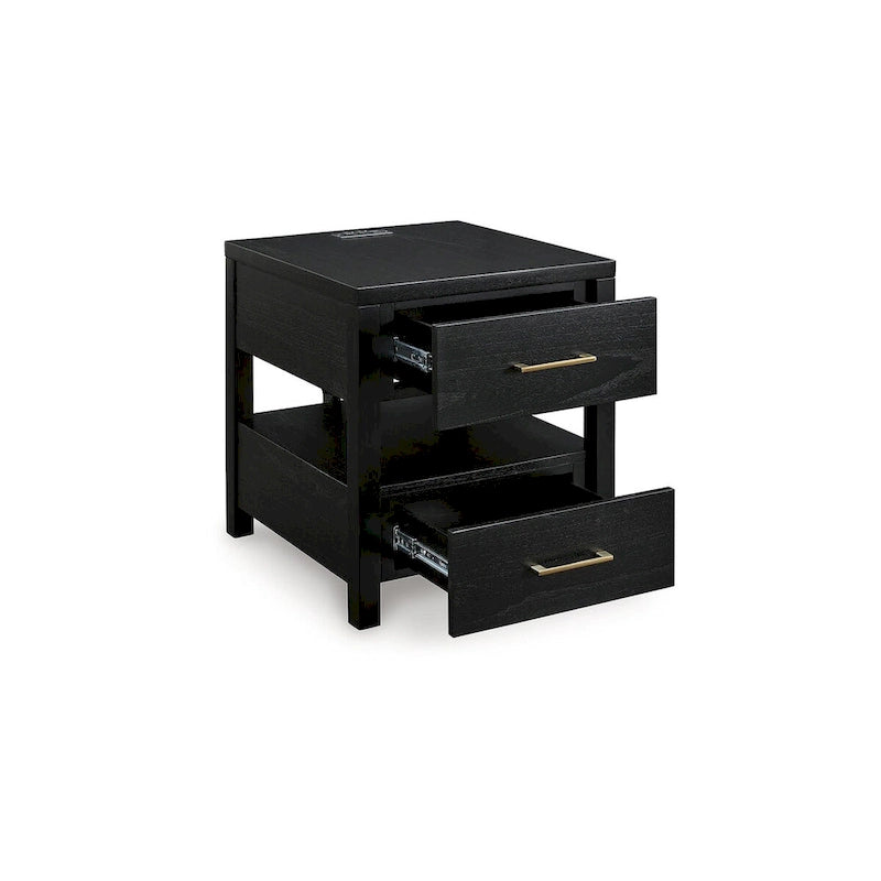 Signature Design by Ashley Winbardi Tavolino Nero - 22L x 24P x 24H