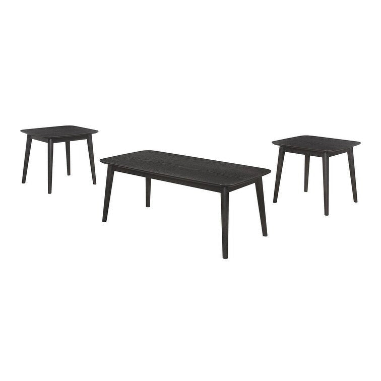 Set occasionale Bivens nero da 3 pezzi