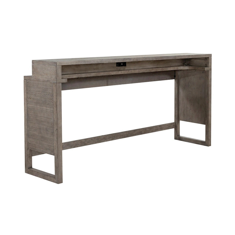 Set Tavolo Consolle da Bar 4 Pezzi Bartlett Field Dusty Taupe