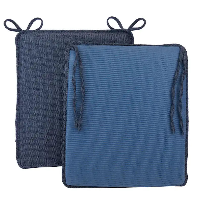 Set di cuscini reversibili in ciniglia per sedia a dondolo