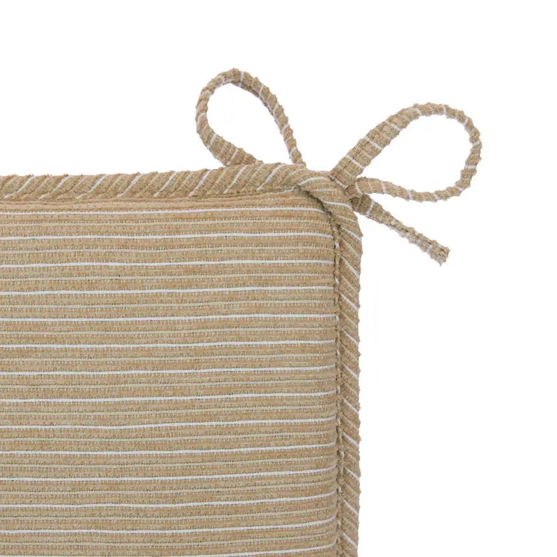 Set di cuscini reversibili in ciniglia per sedia a dondolo
