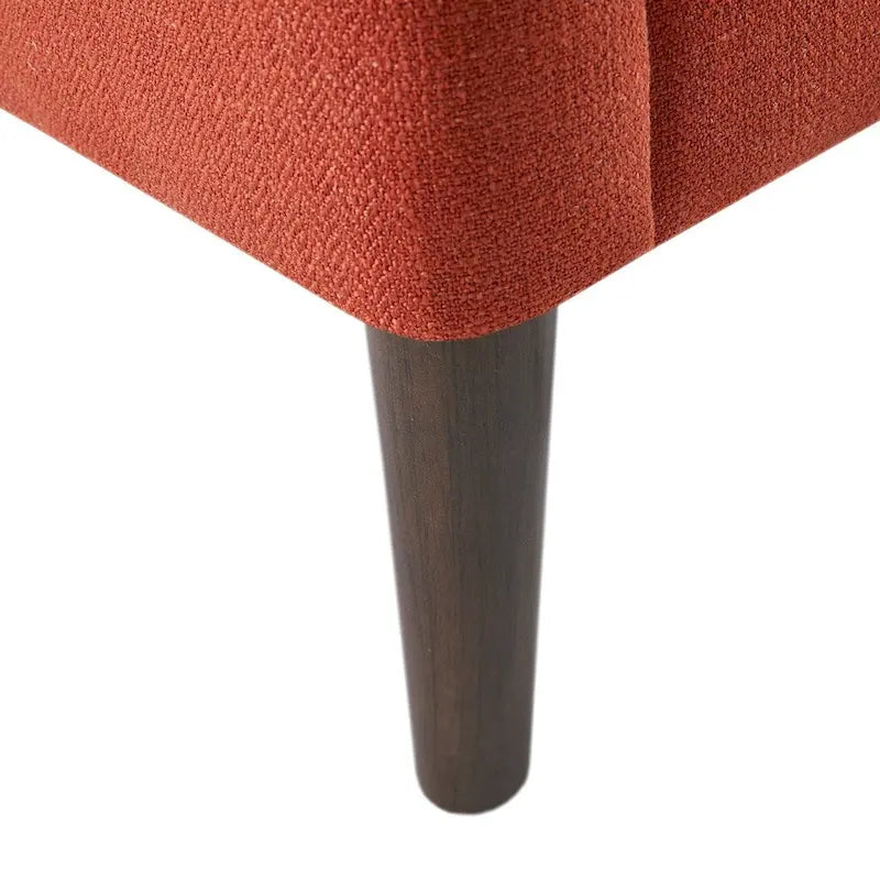 Poltrona moderna accent con bottoni capitonné