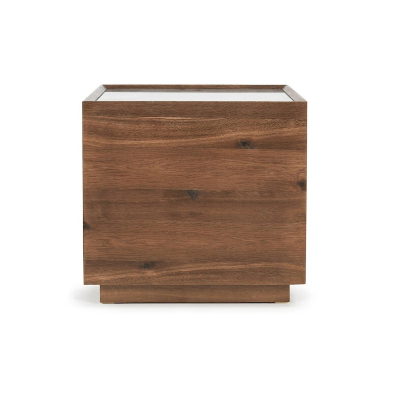 Table d'appoint en bois brun Classic Home Santa Barbara 26