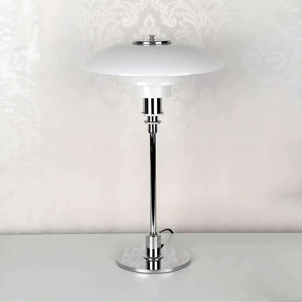 Lampe de table à LED à niveaux post-moderne HomeyFad avec alimentation intégrée