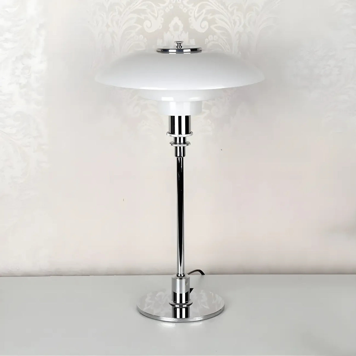 Lampe de table à LED à niveaux post-moderne HomeyFad avec alimentation intégrée