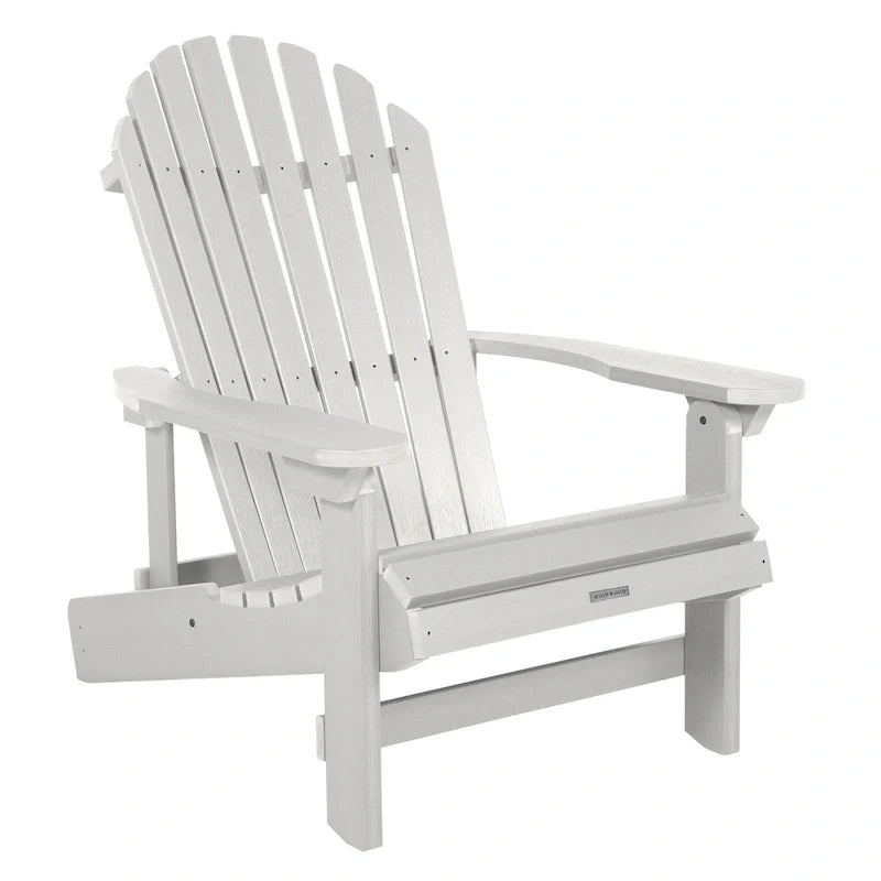 Sedia Adirondack Pieghevole e Reclinabile King-Size HIGHWOOD
