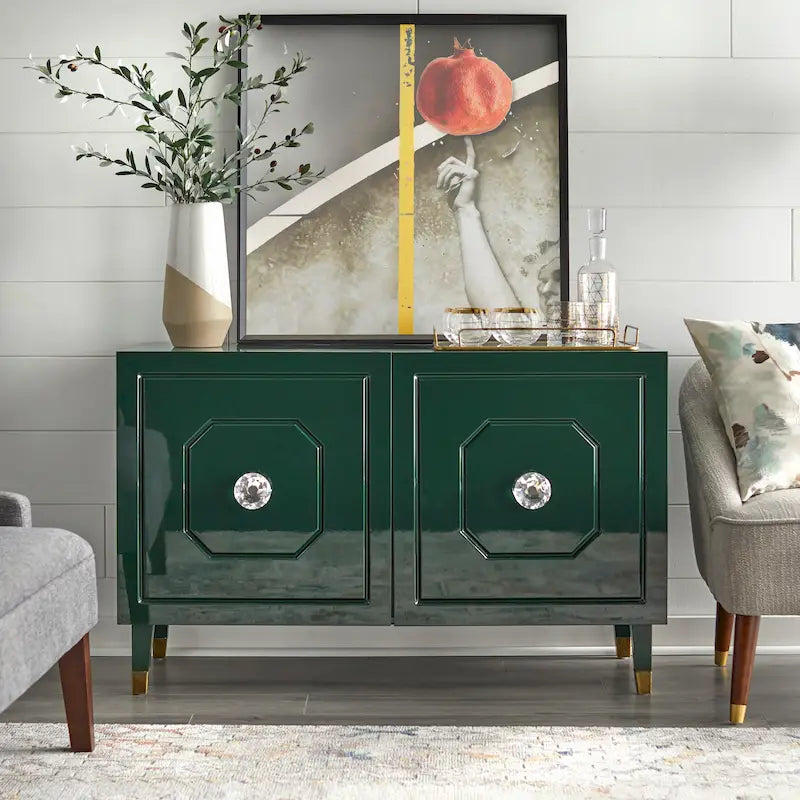 angelo:HOME Credenza/Mobile TV Jaslene Glossy Glam