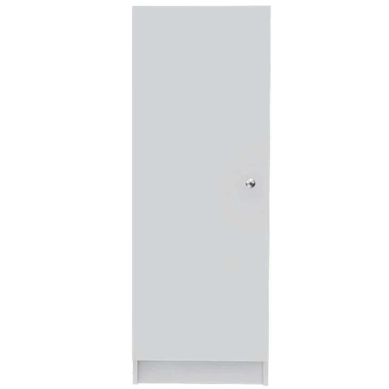 HomeRoots Dispensa O Armadio Da Incasso Bianco Legno 47 - 16.9' X '47.4' X '12.3