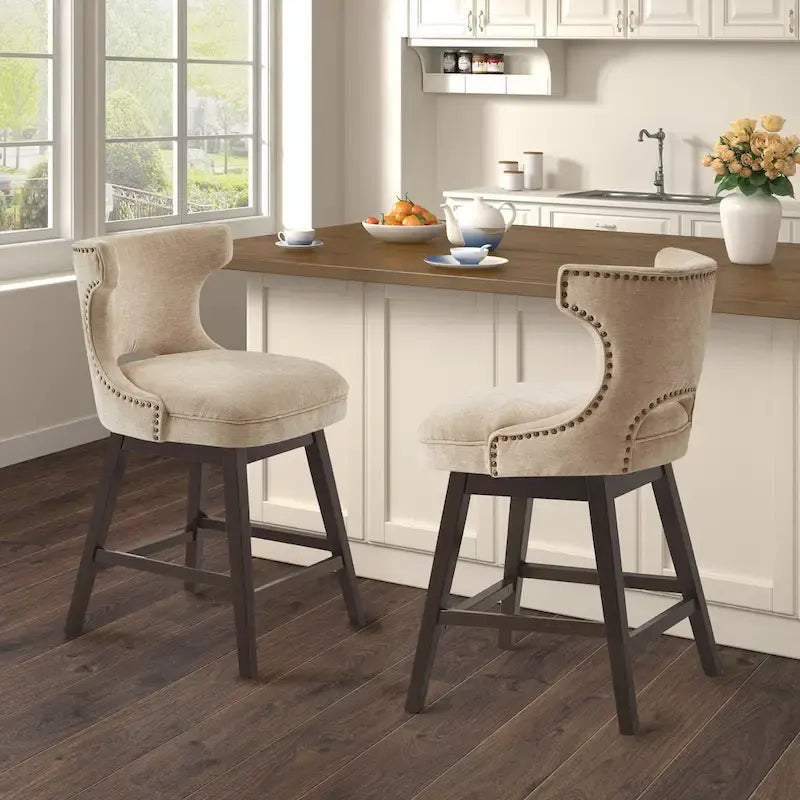 Sgabello da bancone girevole a 360 gradi Madison Park Janet