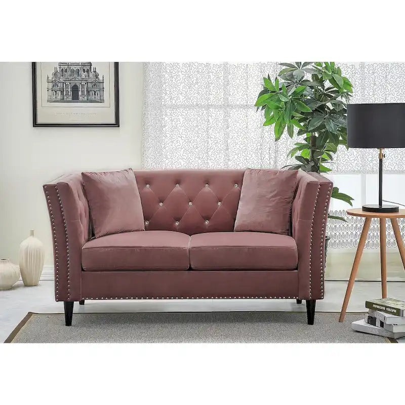 Divanetto in velluto Sukikim Gracewood Hollow