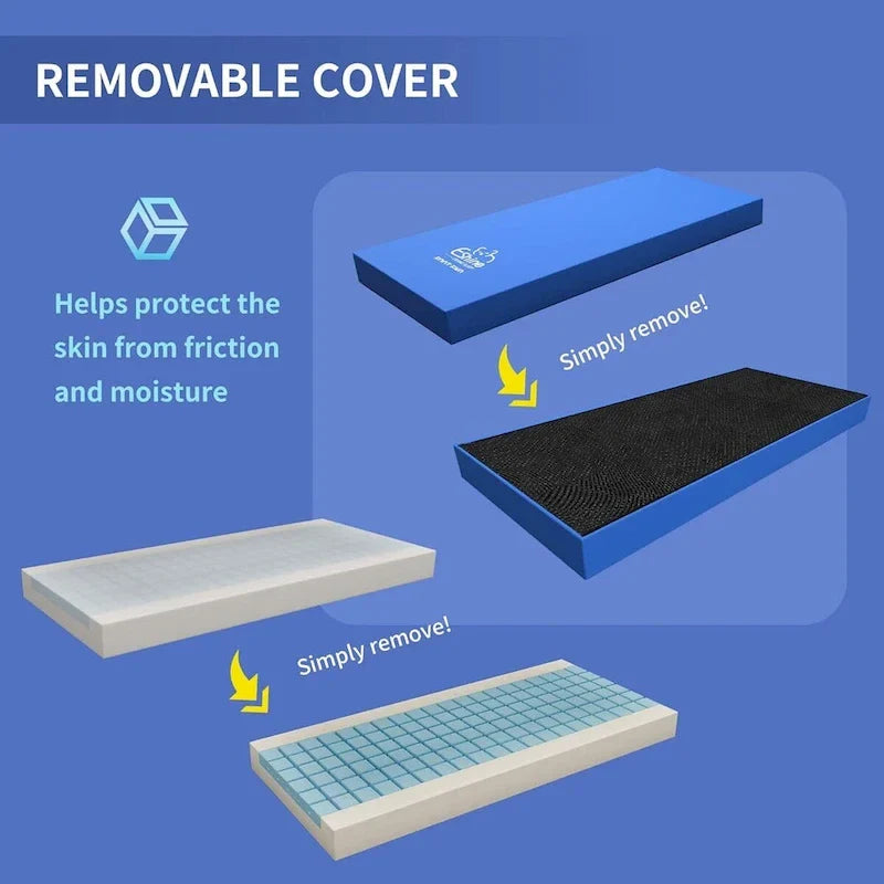 Lit articulé avec télécommande sans fil, sommier électrique avec ou sans matelas