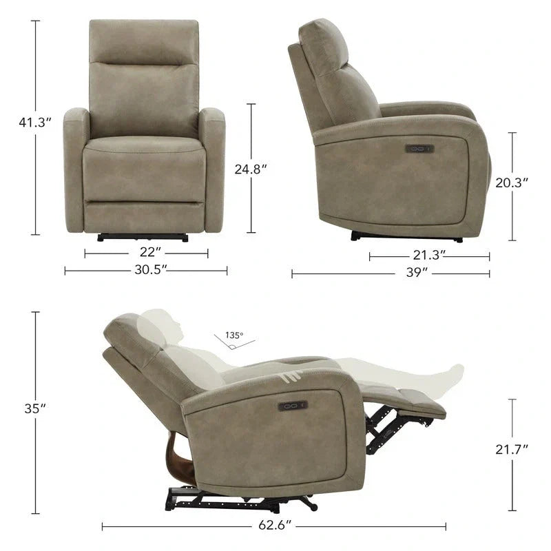 Poltrona reclinabile elettrica Lena Zero Wall Hugger
