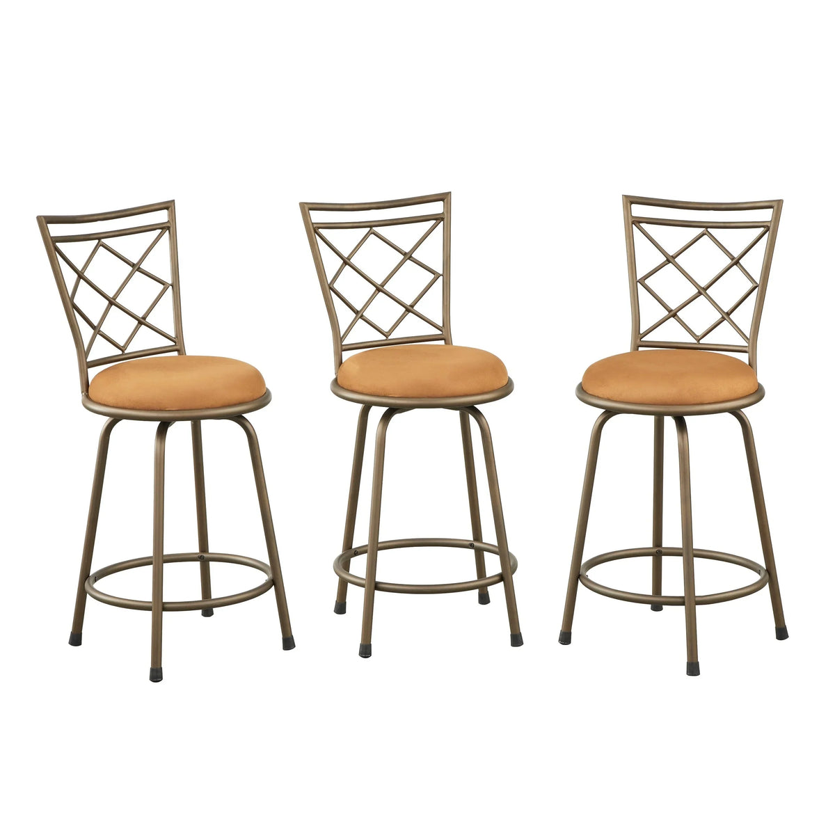 Sgabelli girevoli regolabili in altezza Simple Living Alyssa (set da 3)